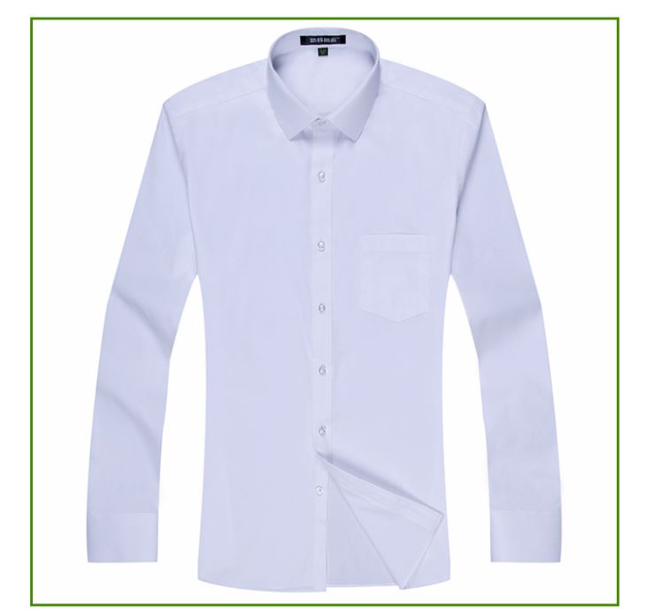 河西商务男士长袖衬衫 修身职业衬衣